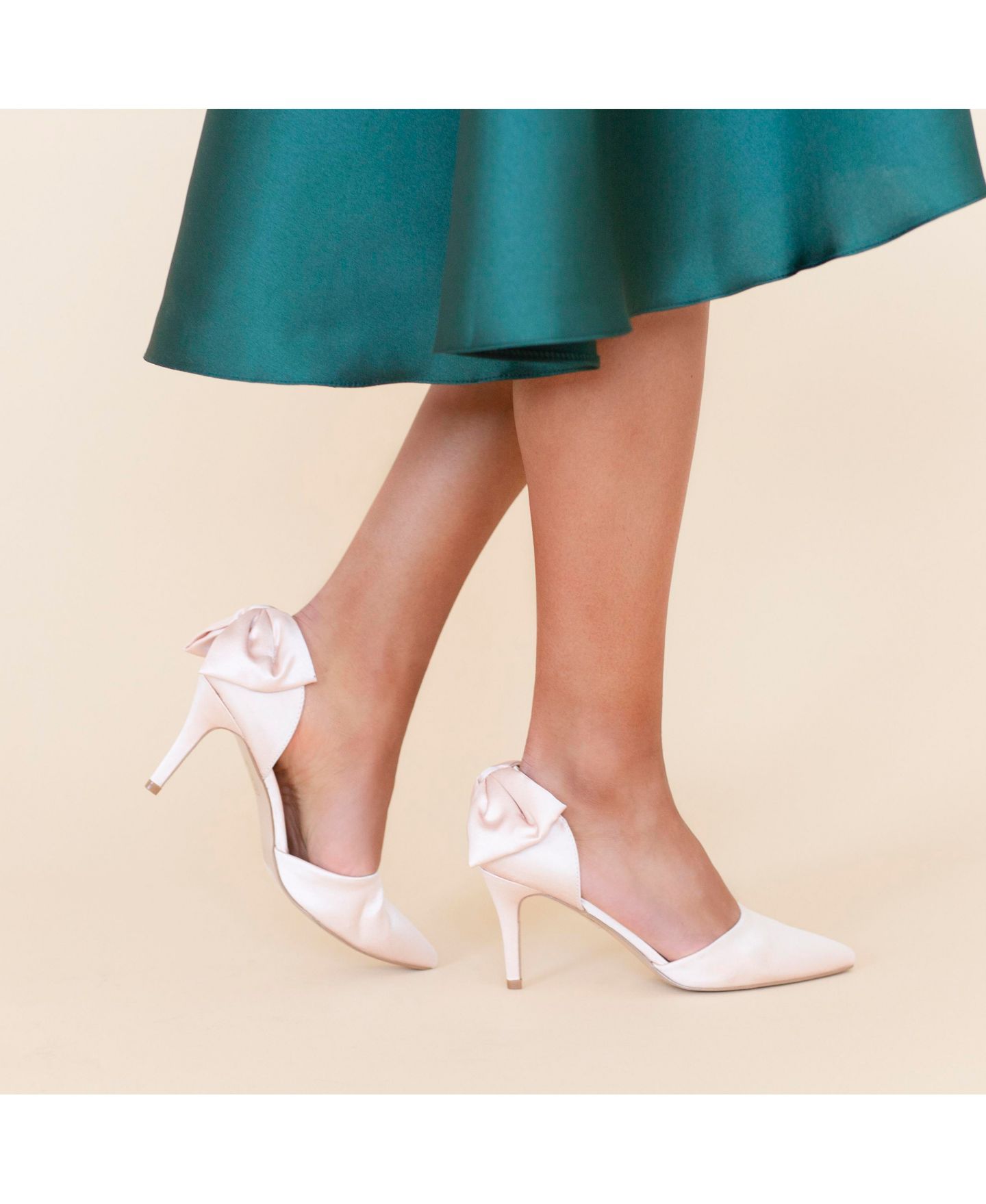 Женские туфли Journee Collection Tanzi Bow Stiletto, цвет: Угольный — фото 28