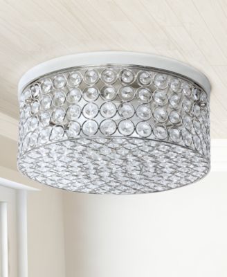 Glam 2 Light Round Flush Mount