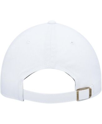 Women's White Seattle Seahawks Miata Clean Up Logo Adjustable Hat