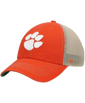 Men's Orange Clemson Tigers Trawler Trucker Snapback Hat