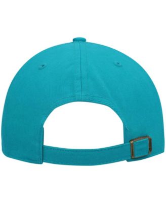 Women's Aqua Miami Dolphins Miata Clean Up Primary Adjustable Hat