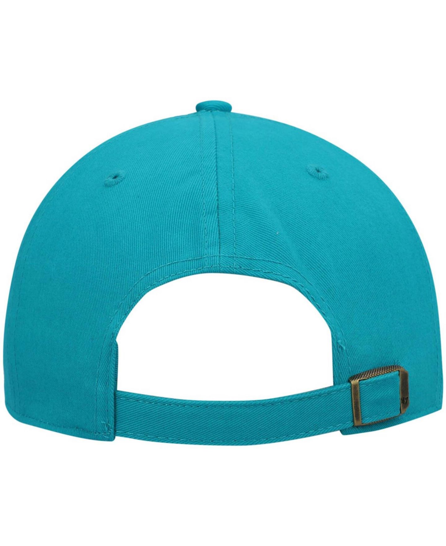 Женская кепка '47 Brand Aqua Miami Dolphins Miata Clean Up Primary Adjustable Hat — фото 5
