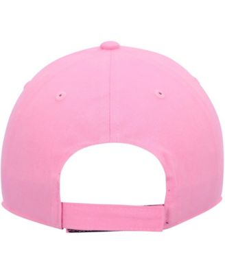 Big Girls Pink Pittsburgh Steelers Rose MVP Adjustable Hat