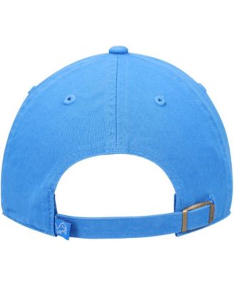 Boys Blue Detroit Lions Logo Clean Up Adjustable Hat