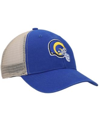 Men's Royal, Natural Los Angeles Rams Flagship MVP Snapback Hat