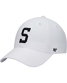 Men's White Pittsburgh Steelers Clean Up Adjustable Hat