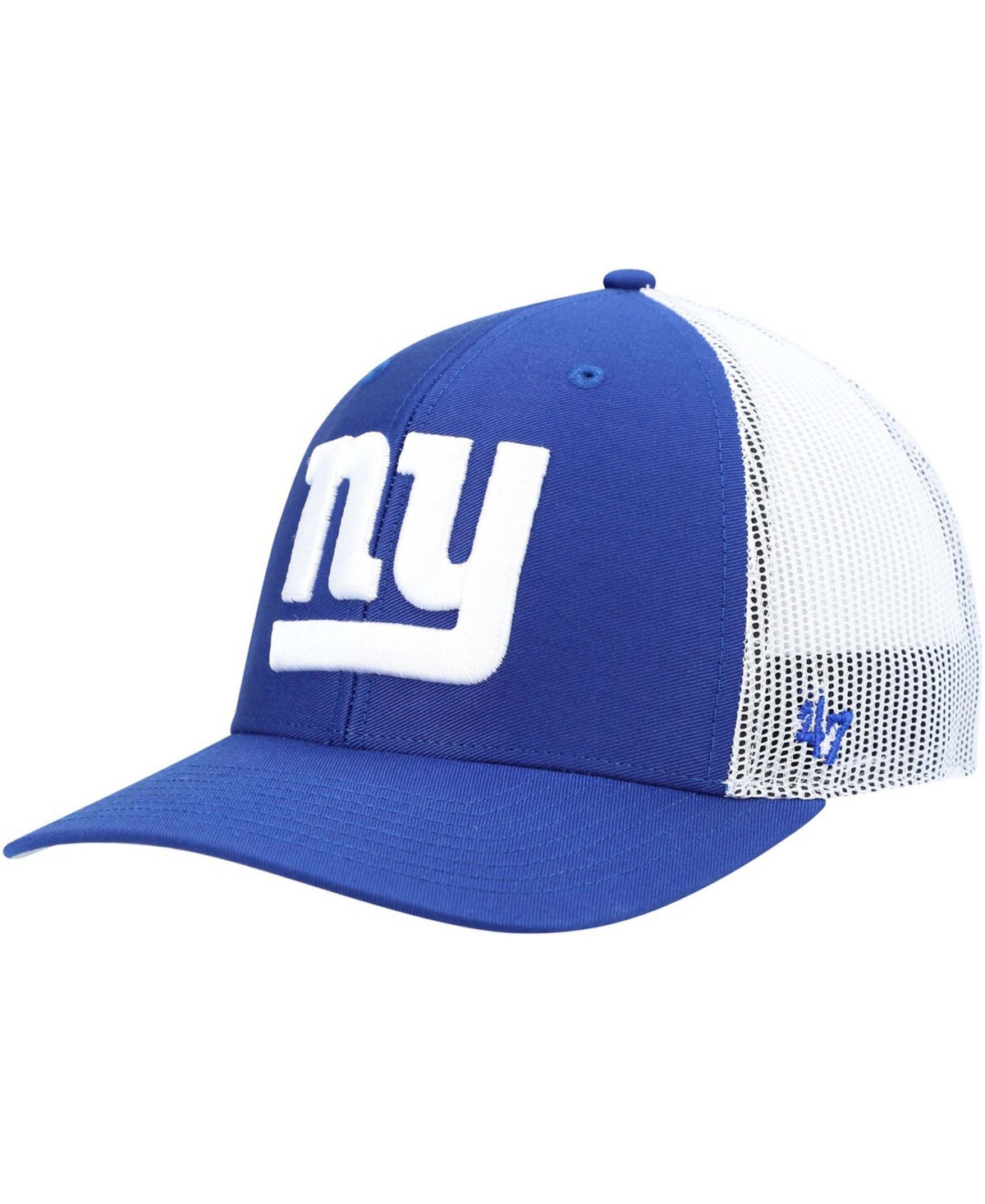 Men's White New York Giants Trucker Snapback Hat - White