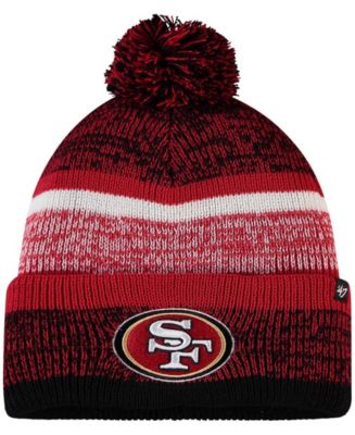 '47 Brand Men's Scarlet San Francisco 49Ers Northward Cuffed Knit Hat ...