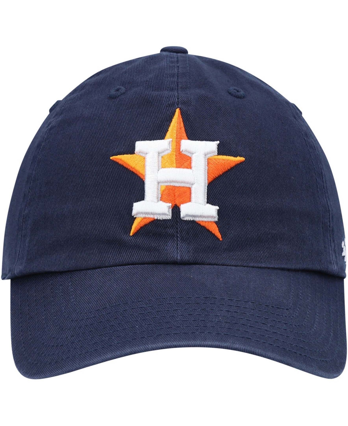 Shop 47 Brand Boys Navy Houston Astros Team Logo Clean Up Adjustable Hat