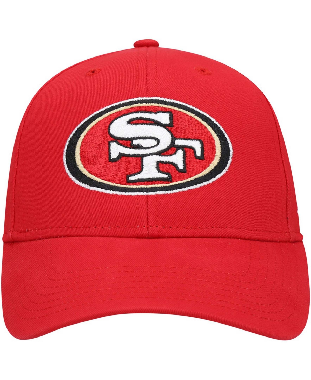 47 Brand Boys Scarlet San Francisco 49ers Basic Mvp Adjustable Hat In Scarlet