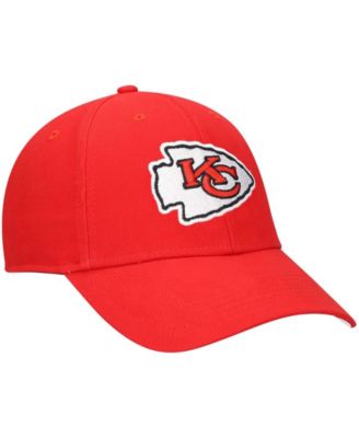 Boys Red Kansas City Chiefs Basic MVP Adjustable Hat