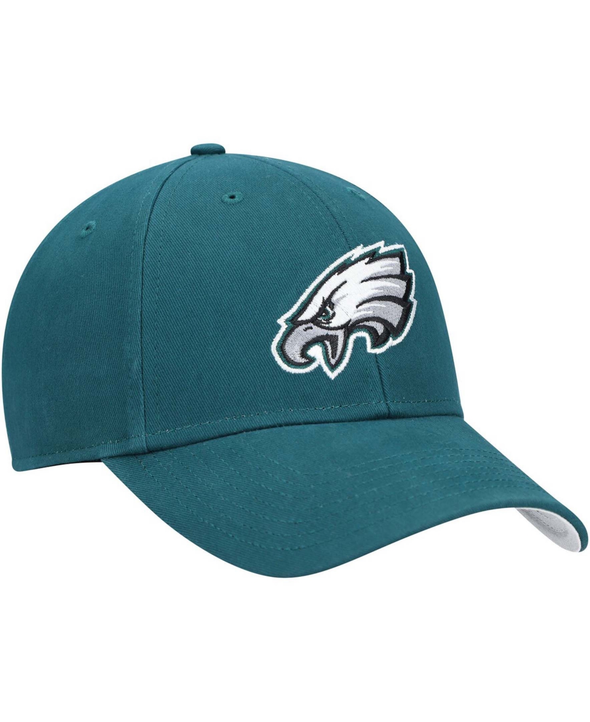 47 Brand Boys Midnight Green Philadelphia Eagles Basic Mvp Adjustable Hat In Midnight Green