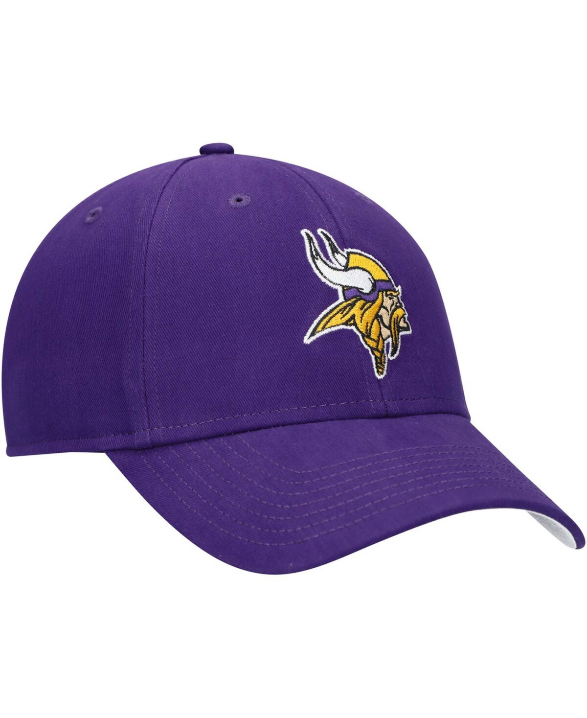 47 Brand Boys Purple Minnesota Vikings Basic Mvp Adjustable Hat In Purple