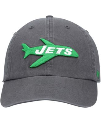 Men's Charcoal New York Jets Clean Up Legacy Adjustable Hat