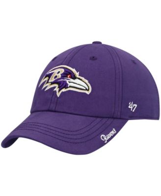 Women's Purple Baltimore Ravens Miata Clean Up Secondary Adjustable Hat