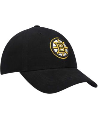 Women's Black Boston Bruins Team Miata Clean Up Adjustable Hat