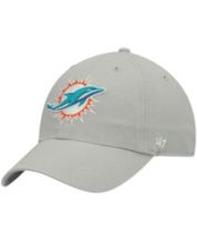 47 Women's '47 Orange Miami Dolphins Miata Clean Up Secondary Logo  Adjustable Hat