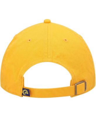 Men's Gold-Tone Los Angeles Rams Secondary Clean Up Adjustable Hat