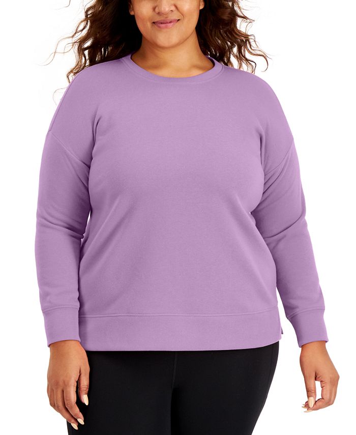 ID Ideology Plus Size Sweatshirt, Created for Macy's - Macy's