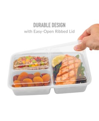 Prep Meal Prep Kit Gleam Metallic Collection, 60-Pieces