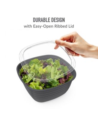 Prep Single Compartment Bowl Set, 20 Pieces