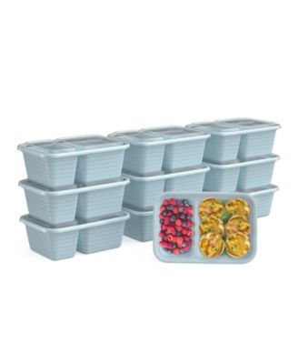 Bentgo Prep 1-Compartment Food Storage Containers - Pink - 20 Pieces