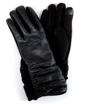 mens leather dress gloves macy's