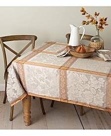 CLOSEOUT! Autumn Beauty Yarn Dyed Tablecloth, 60" x 102"