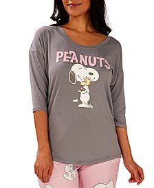 Peanuts Snoopy & Woodstock Pajama T-Shirt