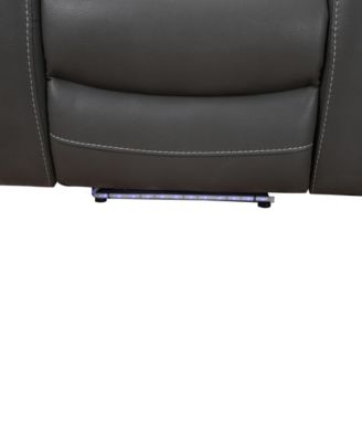 Jabarr 5-Pc. Beyond Leather Theater Seating with 2 Consoles, Created for Macy's