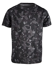 Big Boys Printed Camo T-Shirt, Created for Macy's