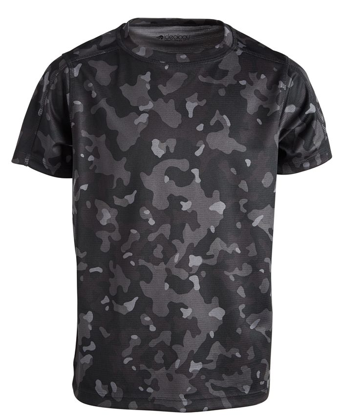 ID Ideology Big Boys Printed Camo T-Shirt, Created for Macy's - Macy's