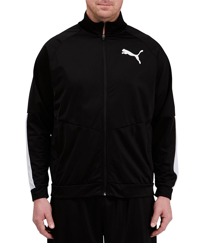 Puma Men's Contrast Zip-Front Track Jacket - Macy's