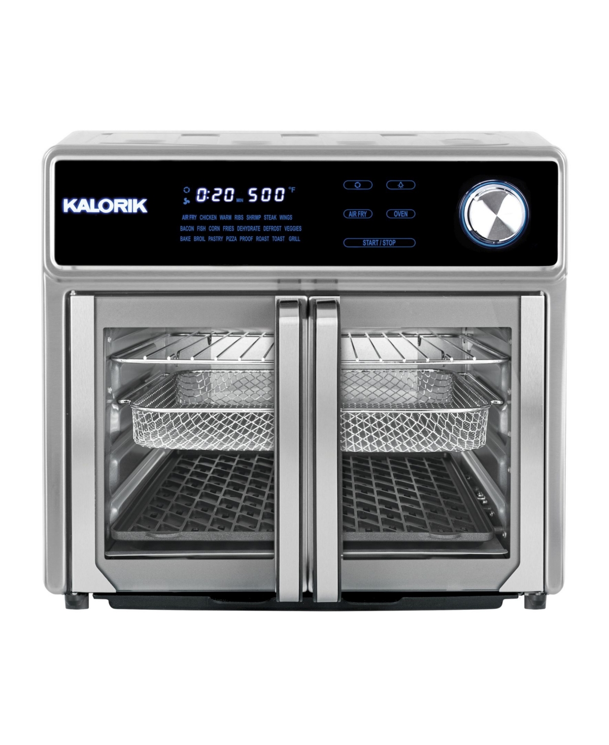 Shop Kalorik Maxx 26 Quart Digital Air Fryer Oven Grill In Silver