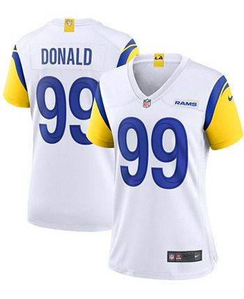 Nike Women's Aaron Donald Cream Bone Los Angeles Rams Game Jersey - Macy's