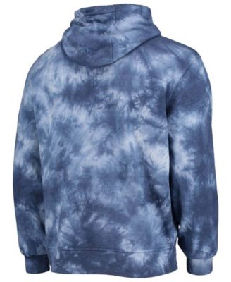 Men's College Navy Seattle Seahawks Stanley Tie-Dye Pullover Hoodie