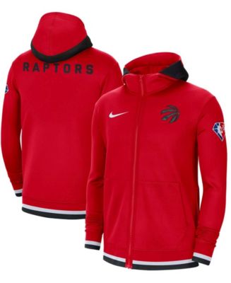 Toronto Raptors Nike Youth Logo Showtime Performance Full-Zip Hoodie - Red