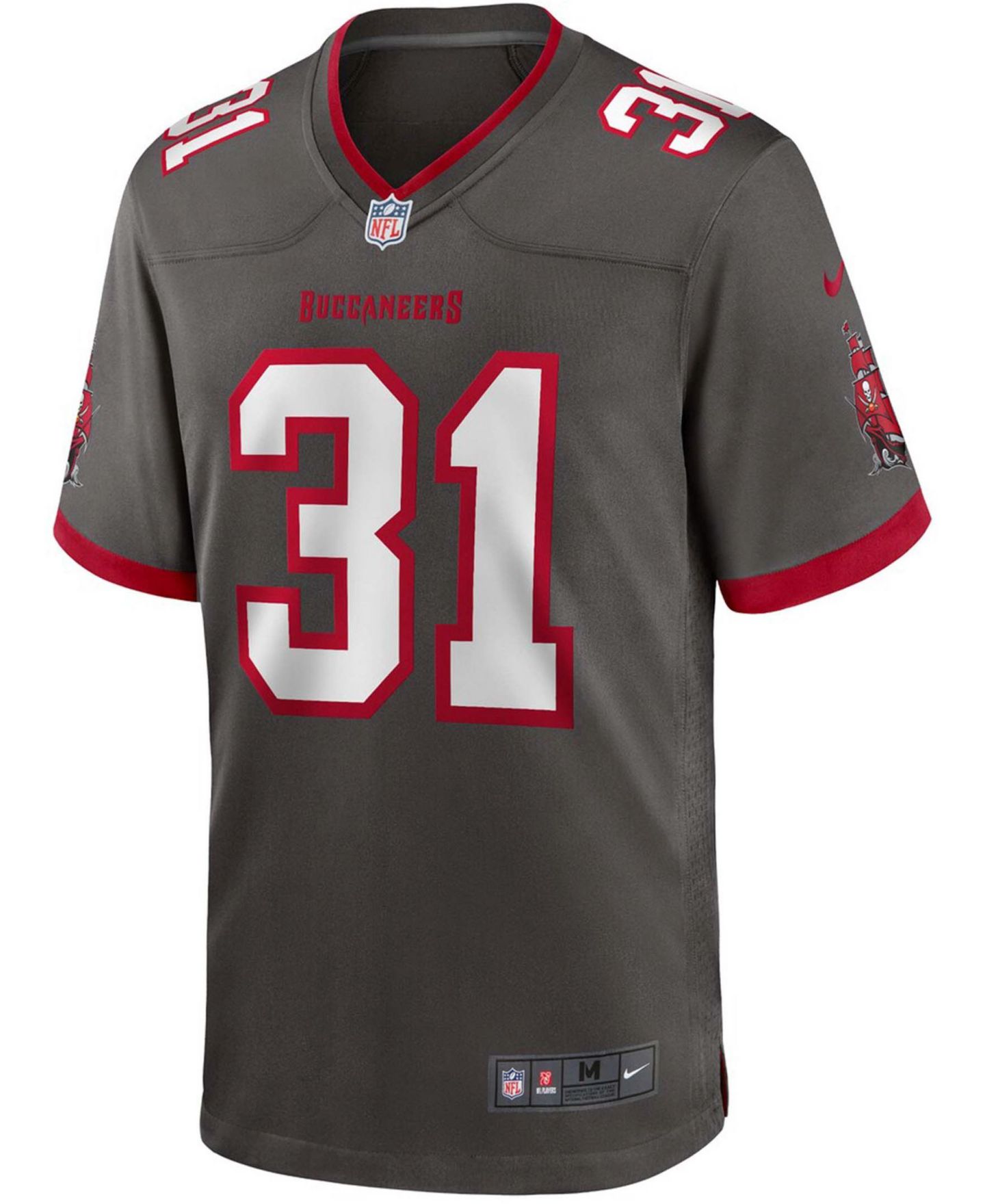 Мужской топ Nike Antoine Winfield Jr. Tampa Bay Buccaneers Game Jersey, цвет: Красный — фото 4