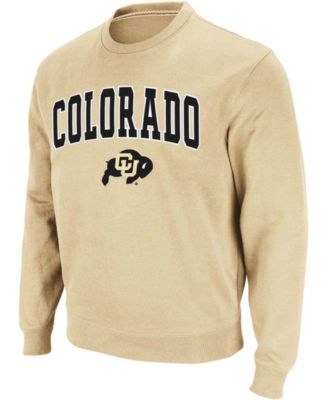Men's Colorado Buffaloes Arch & Logo Crew Neck Sweatshirt