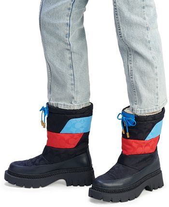 Coach snow boots macys hot sale
