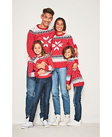 Snowflake Matching Family Sweaters, Created for Macy's
