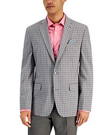 Men's Slim-Fit Patterned Blazer, Created for Macy's