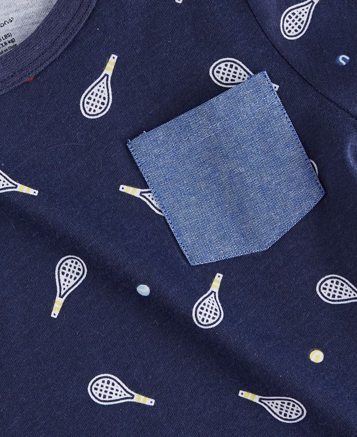 First Impressions Baby Boys TennisGraphic Shirt, Created for Macy's