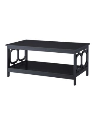 Omega Coffee Table with Shelf