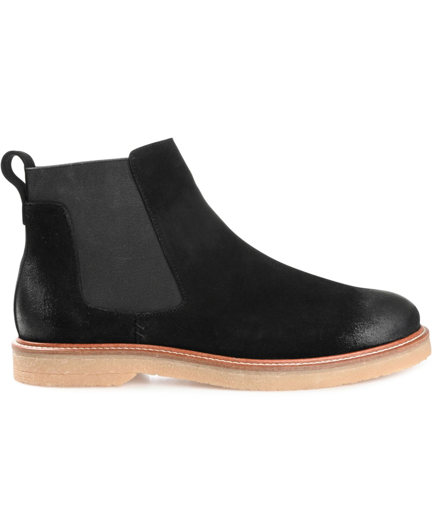 Мужские ботинки Thomas & Vine Cedric Plain Toe Chelsea Boot, цвет: Чёрный — фото 2