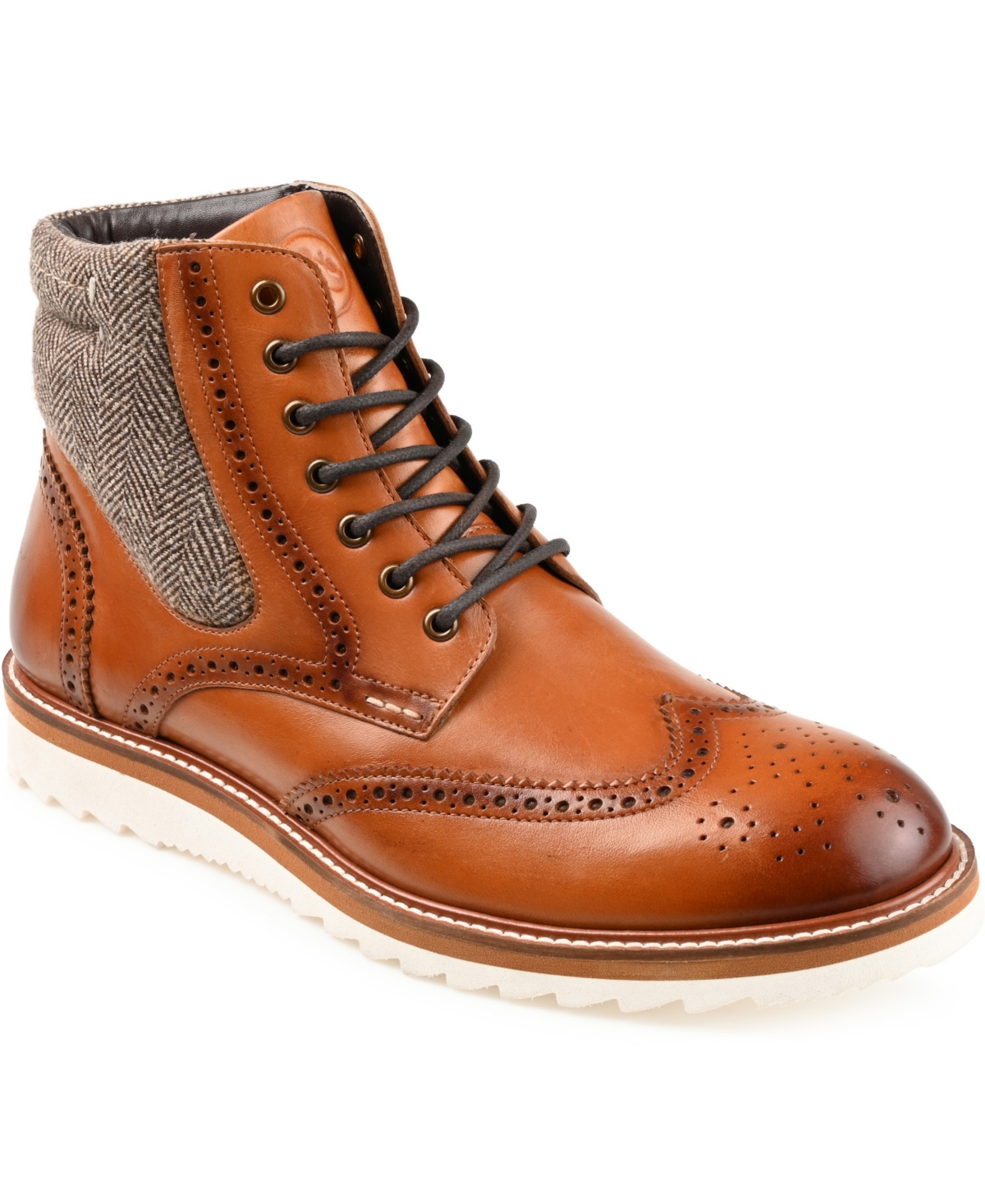 Men's Rockland Wingtip Ankle Boot - Cognac