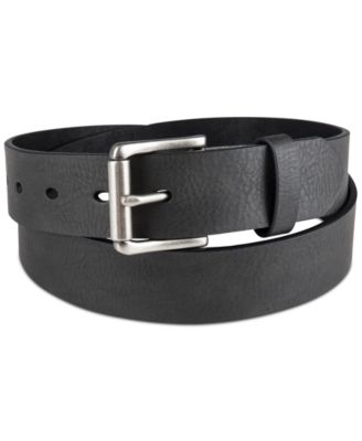 Sun + Stone - Men's Faux-Leather Belt