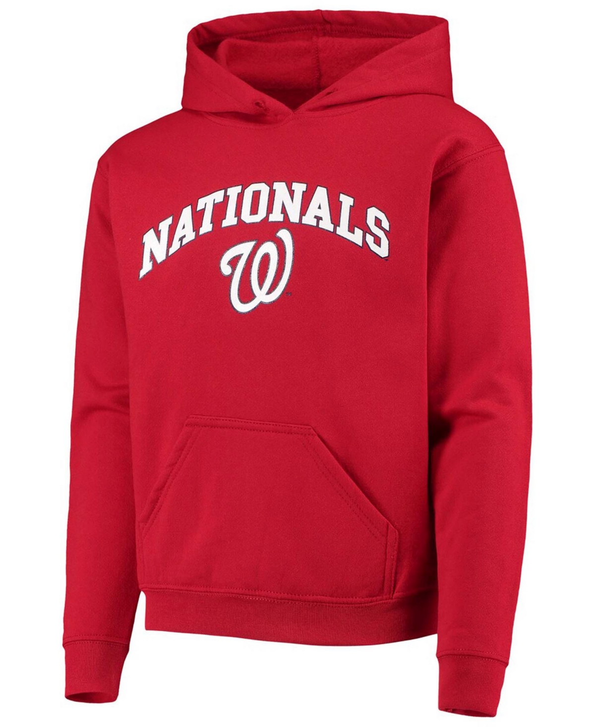 Big Boys and GirlsWashington Nationals Pullover Fleece Hoodie - Red