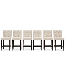 Alizon 6-pc Counter Stool Set, Created for Macy's