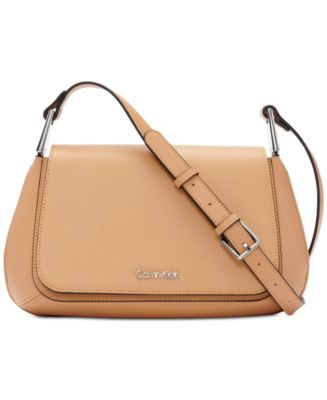 Calvin Klein Charlie Signature Magnetic Flap Small Crossbody